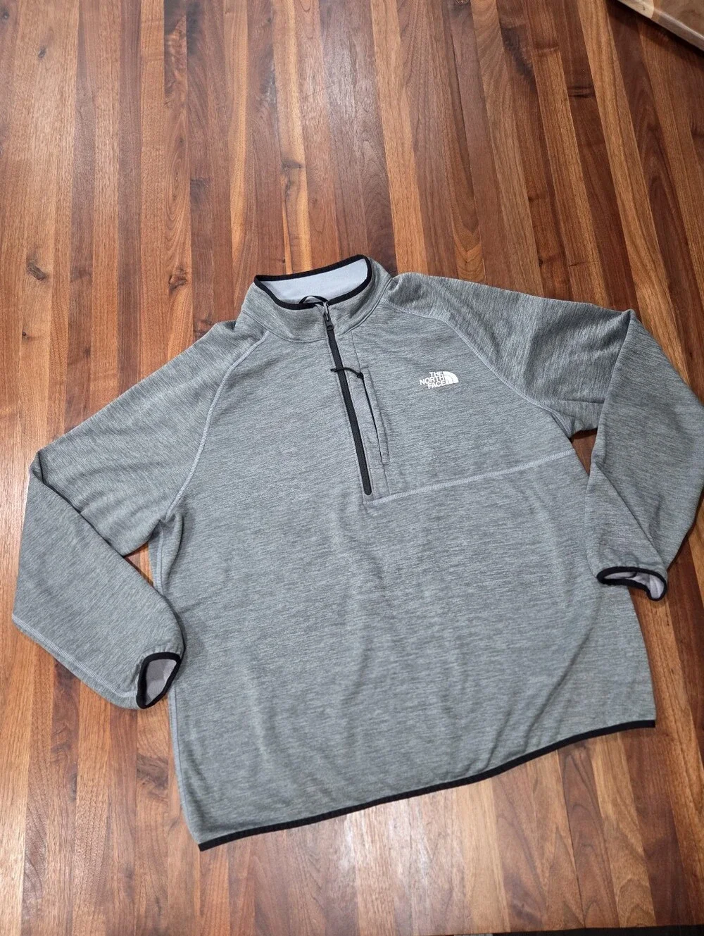 The North Face Canyonlands Half-Zip Pullover NF0A5G9W Heathered Gry Men Size XXL